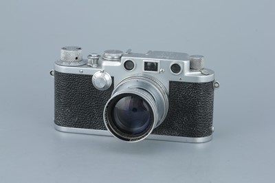 Lot 179 - A Leica IIIf 'Black Dial' Rangefinder Camera