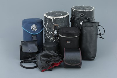 Lot 122 - A Selection of Lens Cases