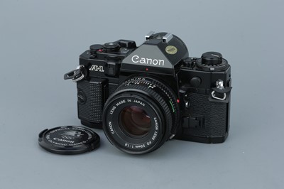 Lot 291 - A Canon A-1 SLR Camera