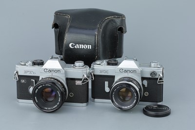 Lot 294 - Two Canon SLR Cameras