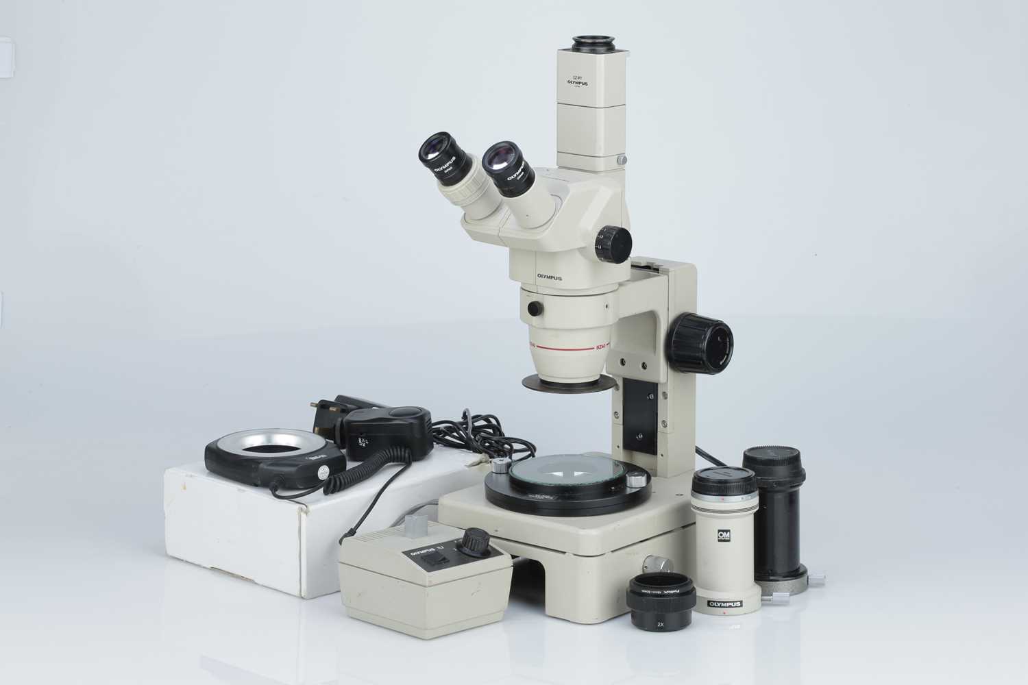 Lot 20 - Olympus SZ-PT Binocular Microscope,