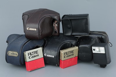 Lot 300 - A Selection of Canon SLR Accessories