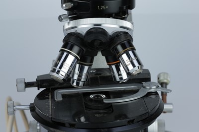 Lot 23 - Zeiss Binocular Photomicroscope