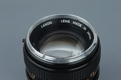 Lot 299 - A Canon FD f/1.4 50mm lens