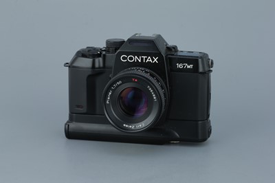 Lot 336 - A Contax 167MT SLR Camera