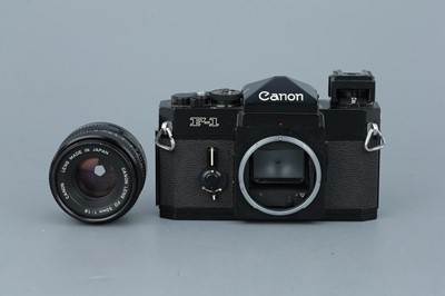 Lot 289 - A Canon F-1 SLR Camera