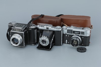 Lot 716 - Three Various Cameras