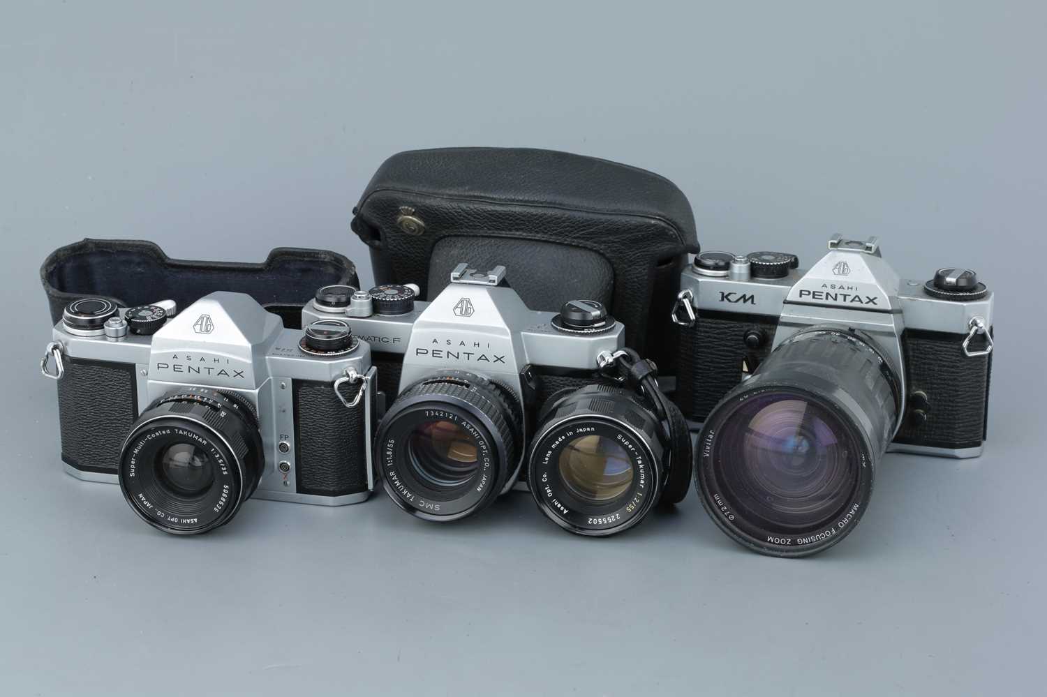 Lot 318 - Three Pentax SLR Cameras