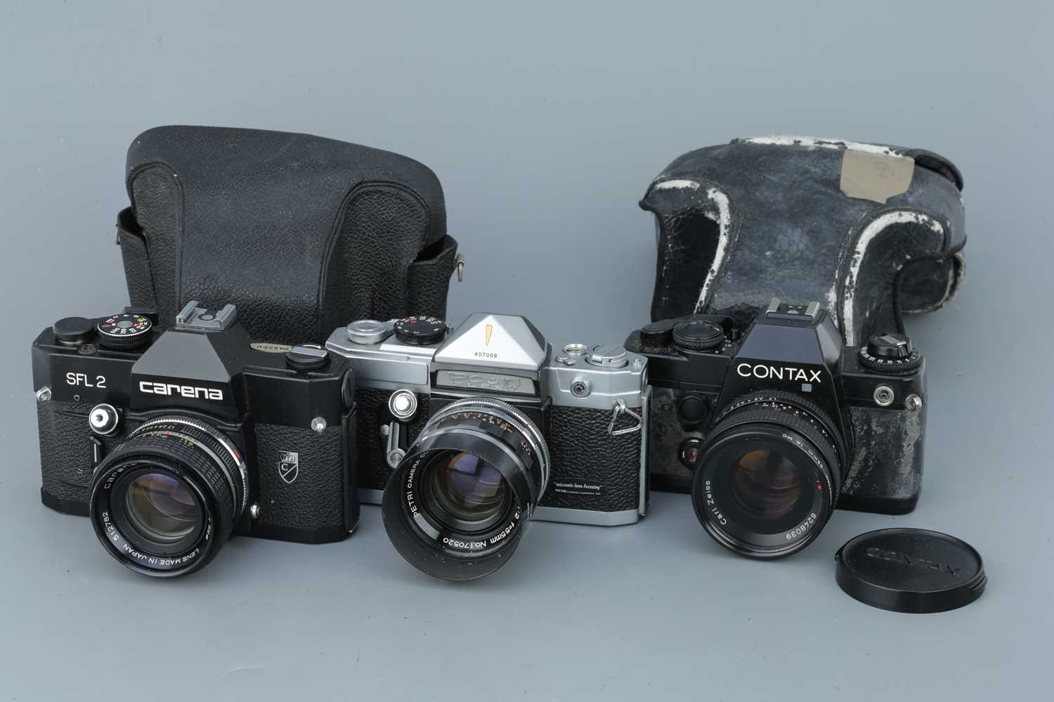 Lot 332 - Three 35mm SLR Cameras