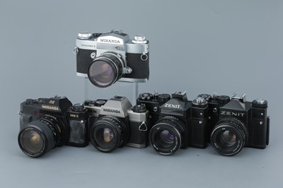 Lot 364 - Five 35mm SLR Cameras