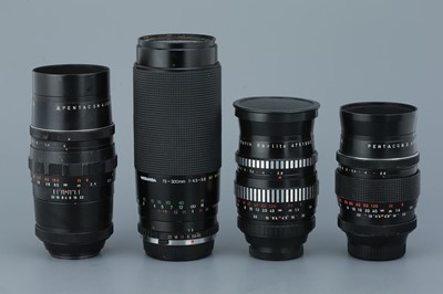 Lot 626 - Four Telephoto SLR Lenses