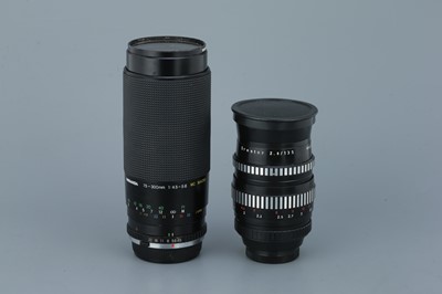 Lot 626 - Four Telephoto SLR Lenses