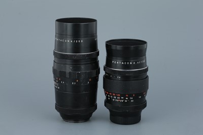 Lot 626 - Four Telephoto SLR Lenses