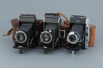 Lot 492 - Three Medium Format Folding Cameras