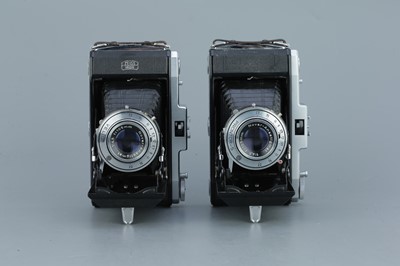 Lot 497 - Four Zeiss Ikon Medium Format Folding Cameras