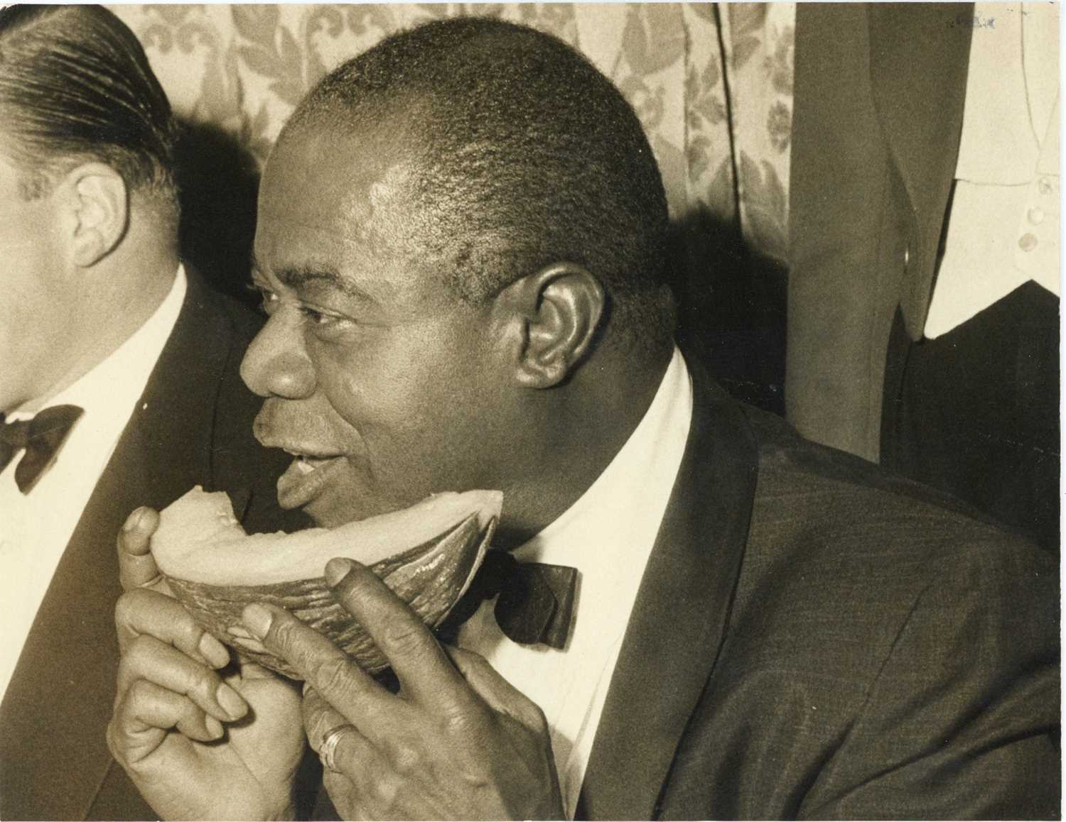 Lot 47 - A Photograph of Louis Armstrong