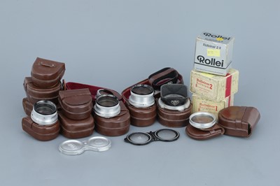 Lot 520 - A Selection of Rollei Bayonet II Accessories