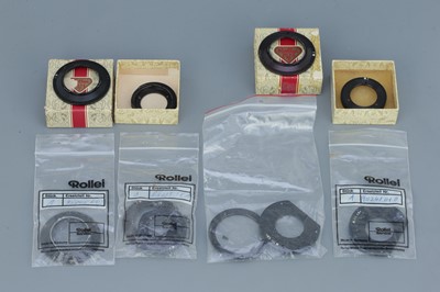 Lot 483 - A Selection of Rollei Bayonet Adapter Rings