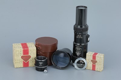 Lot 487 - A Rollei Carl Zeiss Jena Magnar 4x