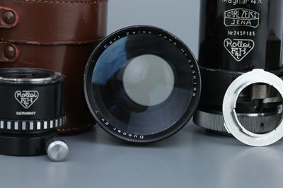 Lot 487 - A Rollei Carl Zeiss Jena Magnar 4x