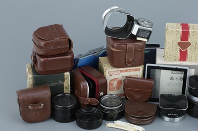 Lot 503 - A Good Selection of Various Rollei Accessories