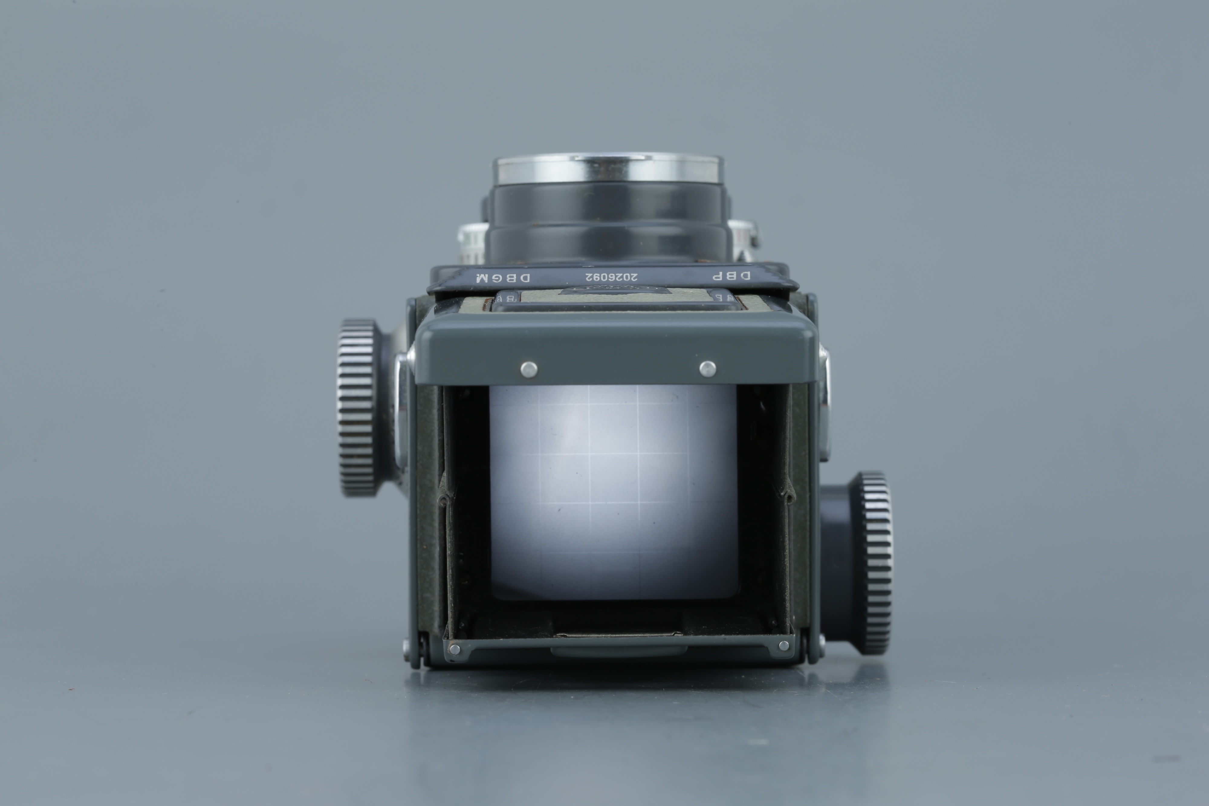 Lot 504 - A Rollei Baby Rolleiflex Grey 4x4 TLR Camera,