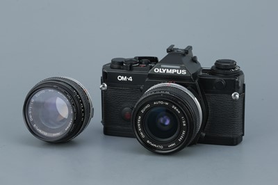 Lot 247 - An Olympus OM-4 SLR Camera