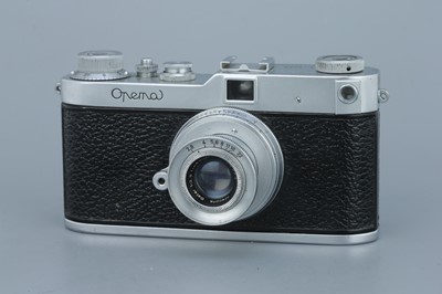 Lot 191 - A Meopta Opema II Camera