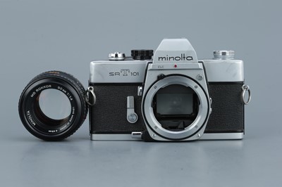 Lot 383 - A Minolta SRT 101 SLR Camera