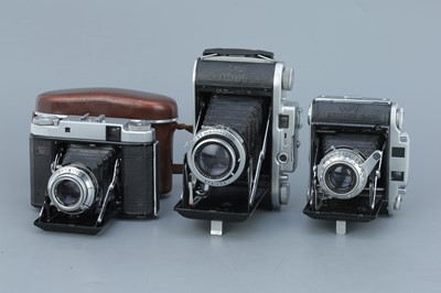 Lot 691 - Three Folding Cameras