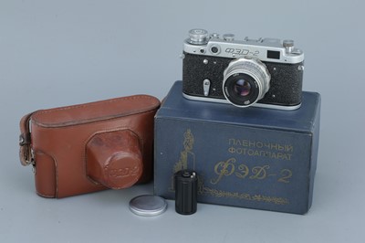 Lot 186 - A FED 2 Rangefinder Camera