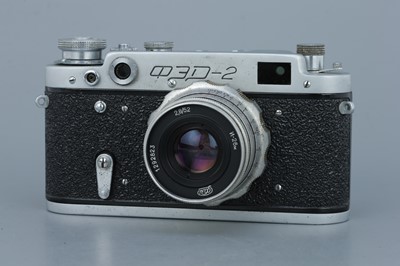 Lot 186 - A FED 2 Rangefinder Camera