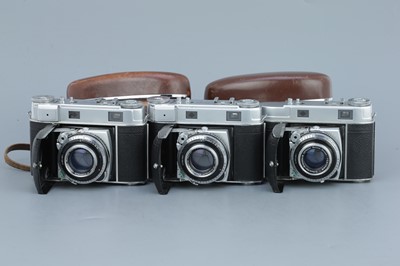 Lot 390 - Three Kodak Retina Rangefinder Cameras