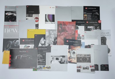 Lot 203 - A Large Selection of Leica Literature