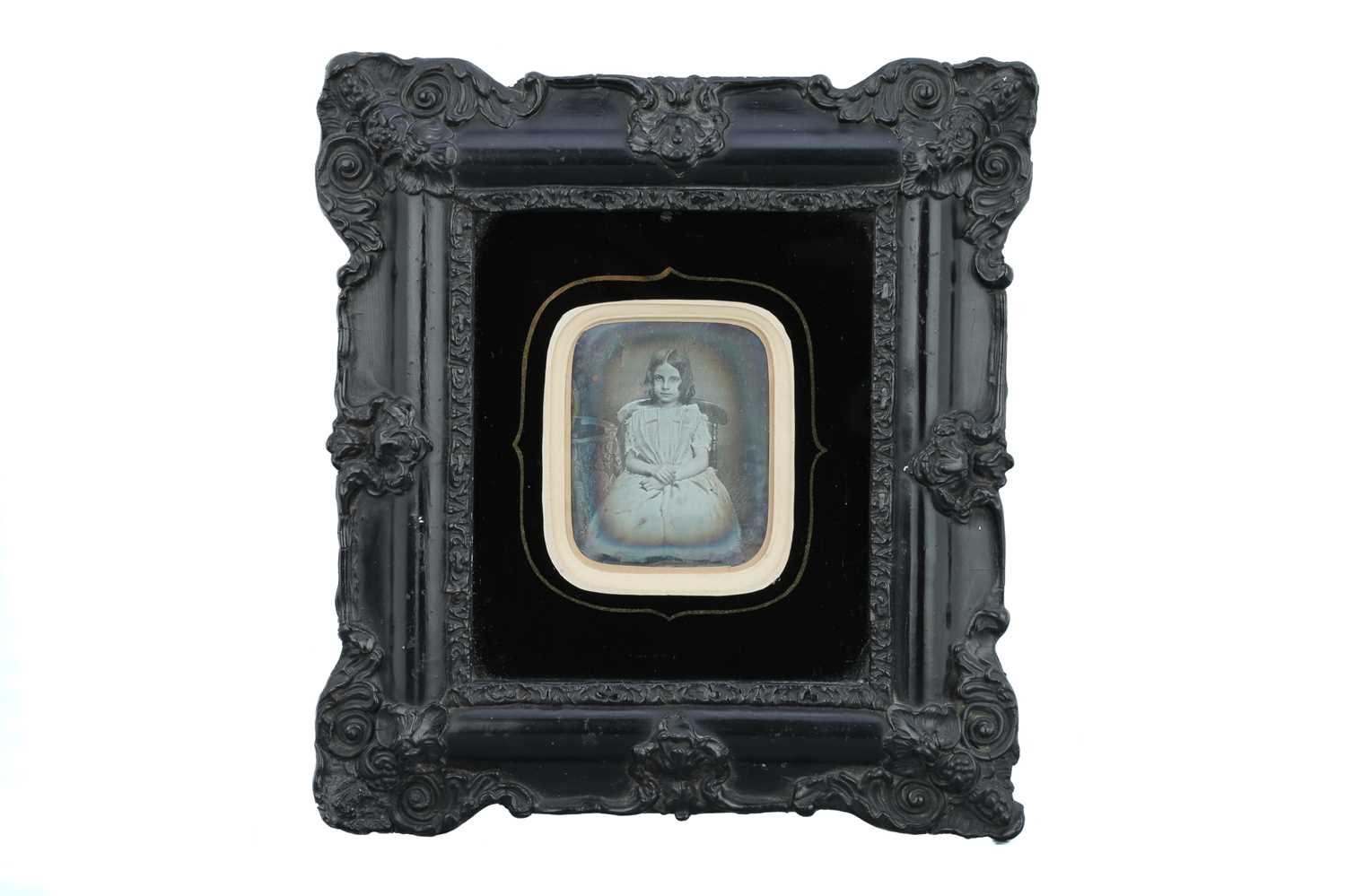 Lot 24 - A Sixth-Plate Daguerreotype of A Young Girl