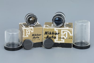 Lot 243 - Two Nikon Nikkor Lenses