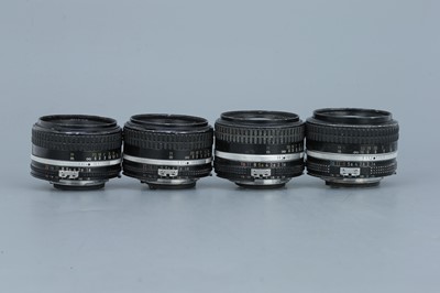 Lot 238 - A Selection of Nikon Manual Focus Lenses