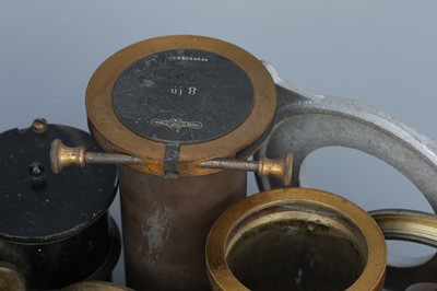 Lot 635 - A Selection of Various Brass Lens Parts
