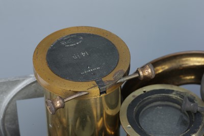 Lot 635 - A Selection of Various Brass Lens Parts