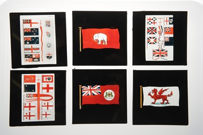 Lot 158 - Magic Lantern Slides of National Flags