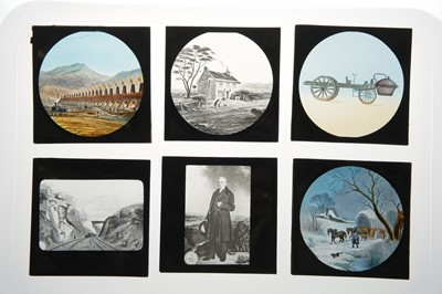 Lot 159 - Magic Lantern Slides of Trains and Railways