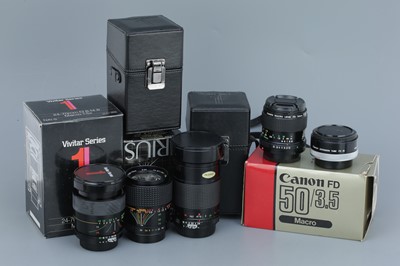 Lot 393 - A Small Selection of Four Lenses