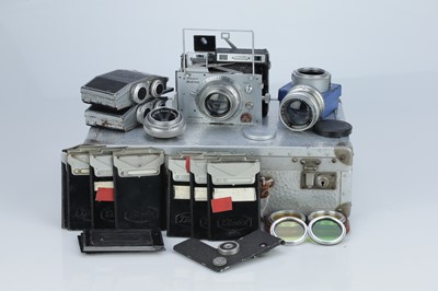 Lot 531 - A Plaubel Makina IIIR Outfit