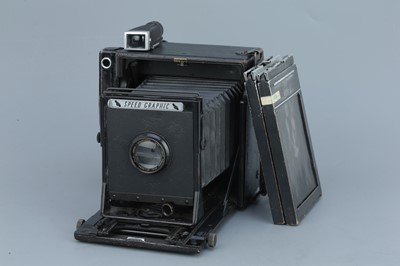 Lot 532 - A Graflex Speed Graphic 5x4" Press Camera