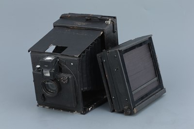 Lot 674 - An Adams Idento Folding Strut Camera