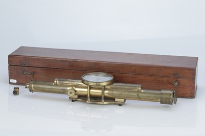 Lot 68 - Early Surveyors Level By Troughton & Simms, London