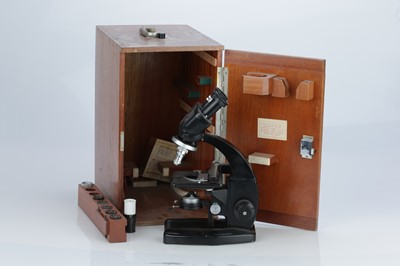 Lot 31 - A Binocular Microscope By Cooke Troughton & Simms