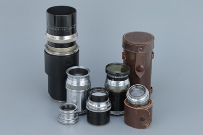 Lot 637 - A Small Selection of Various Lenses