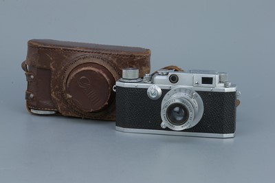 Lot 192 - A Canon IIB Rangefinder Camera