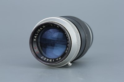 Lot 539 - A Fujita Kogaku Kalimar-Reflex Camera